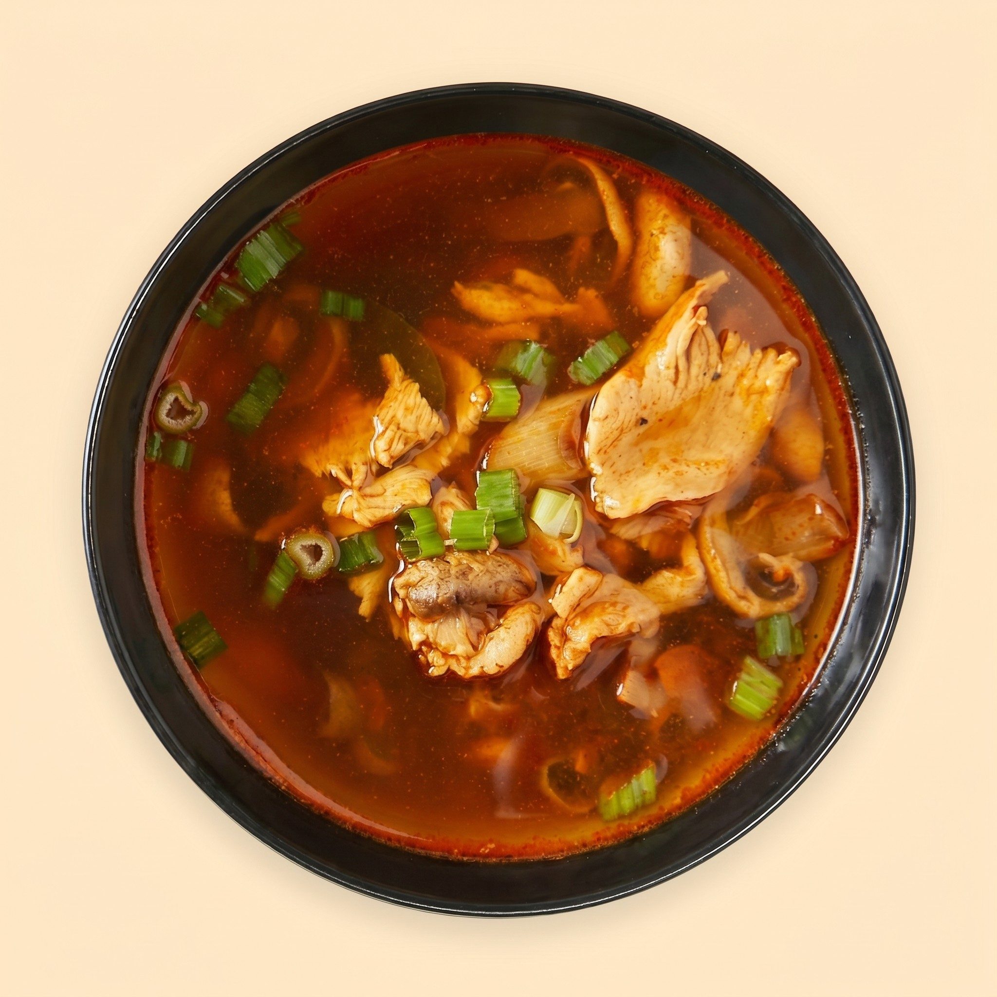 Spicy & Sour Soup (Tom-Yum).