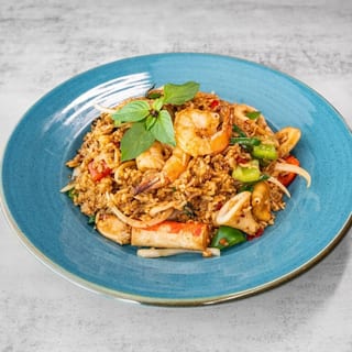 Spicy Seafood Combination Fried Rice